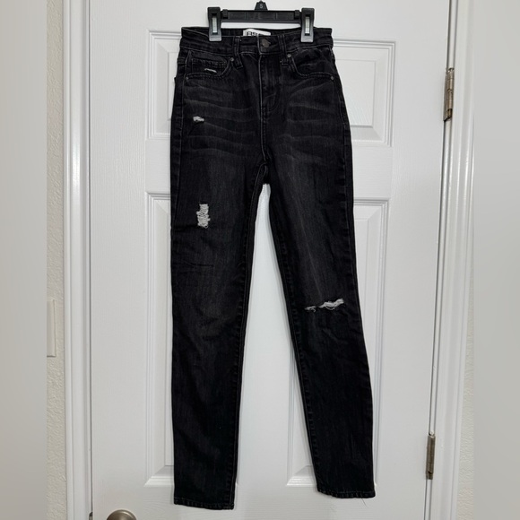 RSQ Pants - RSQ vintage mom jeans black distressed size 23